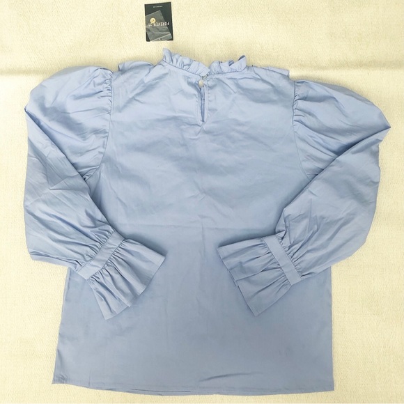 NEW Forever 21 Ruffle Flounce Top - Picture 7 of 7